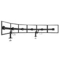 Chief Kontour K4 Bord 6xSkjermH VESA Max 6x6,8 Kg Bolt Sort